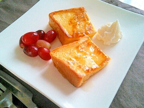 子供達大好き！しっとりフレンチトースト♡